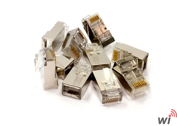 SL-M66 - CAT-6 Metal Konnektör - POE Injector ve CAT-6 FTP Kablo ile uyumlu