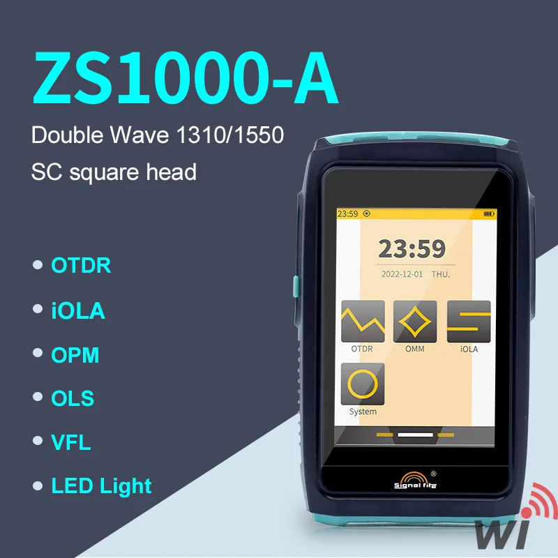 Mini Dual-Mode Fiber Optic OTDR - 1310-1550nm