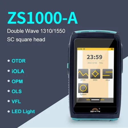 Mini Dual-Mode Fiber Optic OTDR - 1310-1550nm